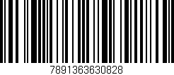 Código de barras (EAN, GTIN, SKU, ISBN): '7891363630828'