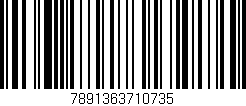 Código de barras (EAN, GTIN, SKU, ISBN): '7891363710735'