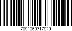 Código de barras (EAN, GTIN, SKU, ISBN): '7891363717970'