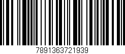 Código de barras (EAN, GTIN, SKU, ISBN): '7891363721939'