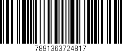 Código de barras (EAN, GTIN, SKU, ISBN): '7891363724817'