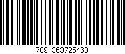 Código de barras (EAN, GTIN, SKU, ISBN): '7891363725463'