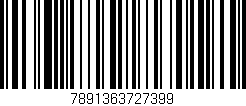 Código de barras (EAN, GTIN, SKU, ISBN): '7891363727399'