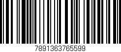 Código de barras (EAN, GTIN, SKU, ISBN): '7891363765599'