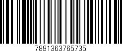 Código de barras (EAN, GTIN, SKU, ISBN): '7891363765735'