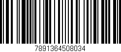 Código de barras (EAN, GTIN, SKU, ISBN): '7891364508034'