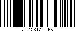 Código de barras (EAN, GTIN, SKU, ISBN): '7891364734365'