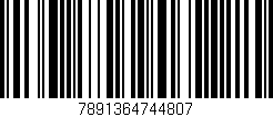 Código de barras (EAN, GTIN, SKU, ISBN): '7891364744807'