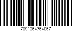 Código de barras (EAN, GTIN, SKU, ISBN): '7891364764867'
