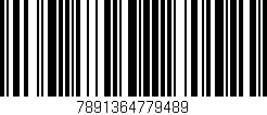 Código de barras (EAN, GTIN, SKU, ISBN): '7891364779489'