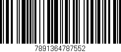 Código de barras (EAN, GTIN, SKU, ISBN): '7891364787552'