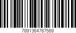 Código de barras (EAN, GTIN, SKU, ISBN): '7891364787569'