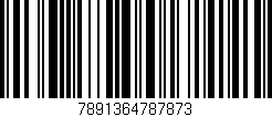 Código de barras (EAN, GTIN, SKU, ISBN): '7891364787873'