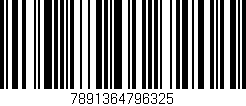 Código de barras (EAN, GTIN, SKU, ISBN): '7891364796325'