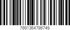 Código de barras (EAN, GTIN, SKU, ISBN): '7891364798749'