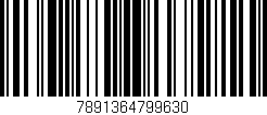Código de barras (EAN, GTIN, SKU, ISBN): '7891364799630'