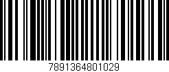 Código de barras (EAN, GTIN, SKU, ISBN): '7891364801029'