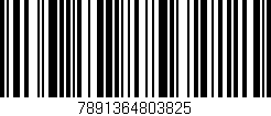 Código de barras (EAN, GTIN, SKU, ISBN): '7891364803825'