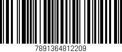 Código de barras (EAN, GTIN, SKU, ISBN): '7891364812209'