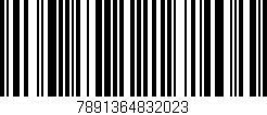Código de barras (EAN, GTIN, SKU, ISBN): '7891364832023'