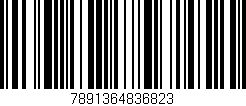 Código de barras (EAN, GTIN, SKU, ISBN): '7891364836823'