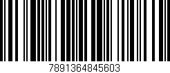 Código de barras (EAN, GTIN, SKU, ISBN): '7891364845603'