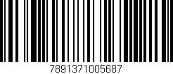 Código de barras (EAN, GTIN, SKU, ISBN): '7891371005687'