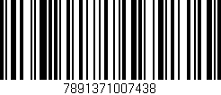 Código de barras (EAN, GTIN, SKU, ISBN): '7891371007438'