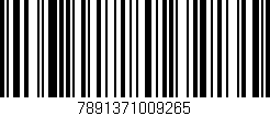 Código de barras (EAN, GTIN, SKU, ISBN): '7891371009265'