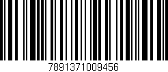 Código de barras (EAN, GTIN, SKU, ISBN): '7891371009456'