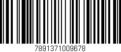 Código de barras (EAN, GTIN, SKU, ISBN): '7891371009678'