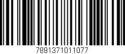 Código de barras (EAN, GTIN, SKU, ISBN): '7891371011077'