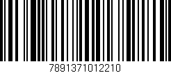 Código de barras (EAN, GTIN, SKU, ISBN): '7891371012210'