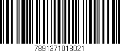 Código de barras (EAN, GTIN, SKU, ISBN): '7891371018021'