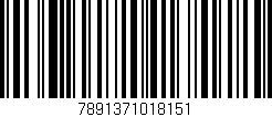 Código de barras (EAN, GTIN, SKU, ISBN): '7891371018151'