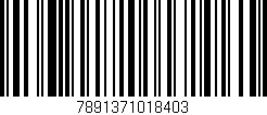 Código de barras (EAN, GTIN, SKU, ISBN): '7891371018403'