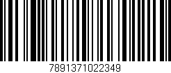 Código de barras (EAN, GTIN, SKU, ISBN): '7891371022349'