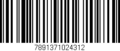 Código de barras (EAN, GTIN, SKU, ISBN): '7891371024312'