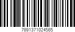 Código de barras (EAN, GTIN, SKU, ISBN): '7891371024565'