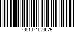 Código de barras (EAN, GTIN, SKU, ISBN): '7891371028075'