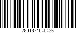 Código de barras (EAN, GTIN, SKU, ISBN): '7891371040435'