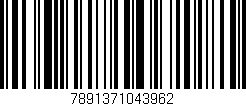 Código de barras (EAN, GTIN, SKU, ISBN): '7891371043962'