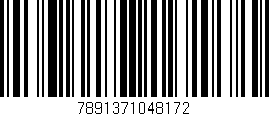 Código de barras (EAN, GTIN, SKU, ISBN): '7891371048172'