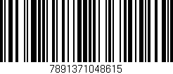 Código de barras (EAN, GTIN, SKU, ISBN): '7891371048615'