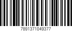 Código de barras (EAN, GTIN, SKU, ISBN): '7891371049377'