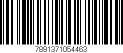 Código de barras (EAN, GTIN, SKU, ISBN): '7891371054463'