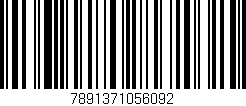 Código de barras (EAN, GTIN, SKU, ISBN): '7891371056092'