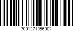 Código de barras (EAN, GTIN, SKU, ISBN): '7891371056887'