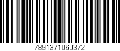 Código de barras (EAN, GTIN, SKU, ISBN): '7891371060372'