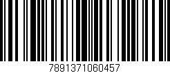 Código de barras (EAN, GTIN, SKU, ISBN): '7891371060457'